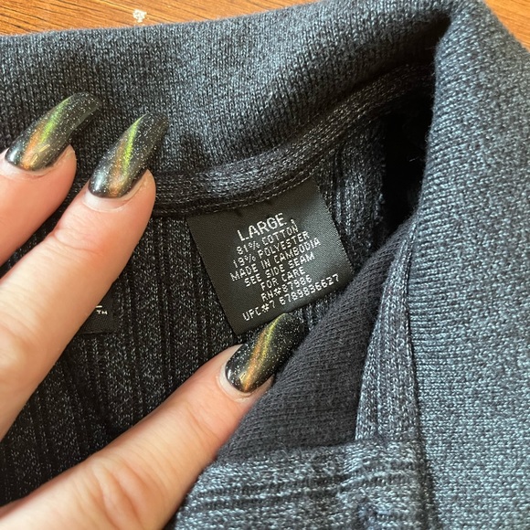 George sweater grey size large - Picture 4 of 4